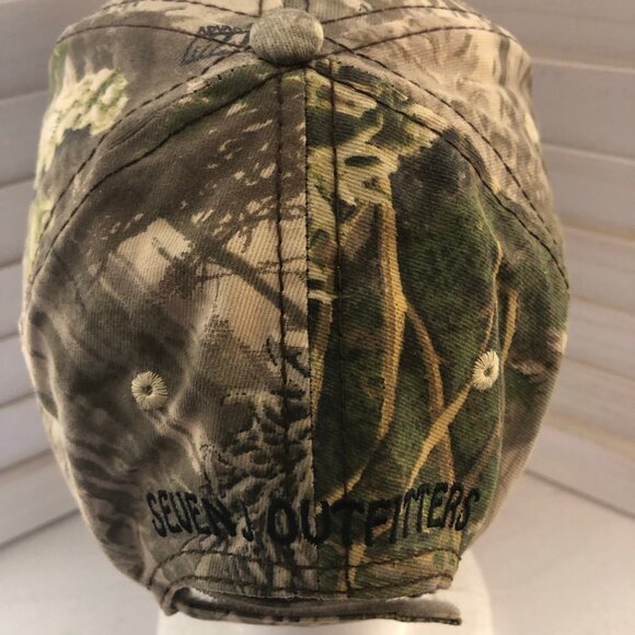 Kudzu Seven J Outfitters Hunting Hat Camo Print Adjustable Velcro Multicolor OS - Picture 7 of 9